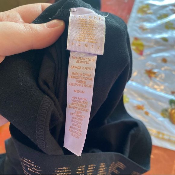 Savage x Fenty • Forever Savage Jersey Leggings in Black Caviar - Picture 8 of 11